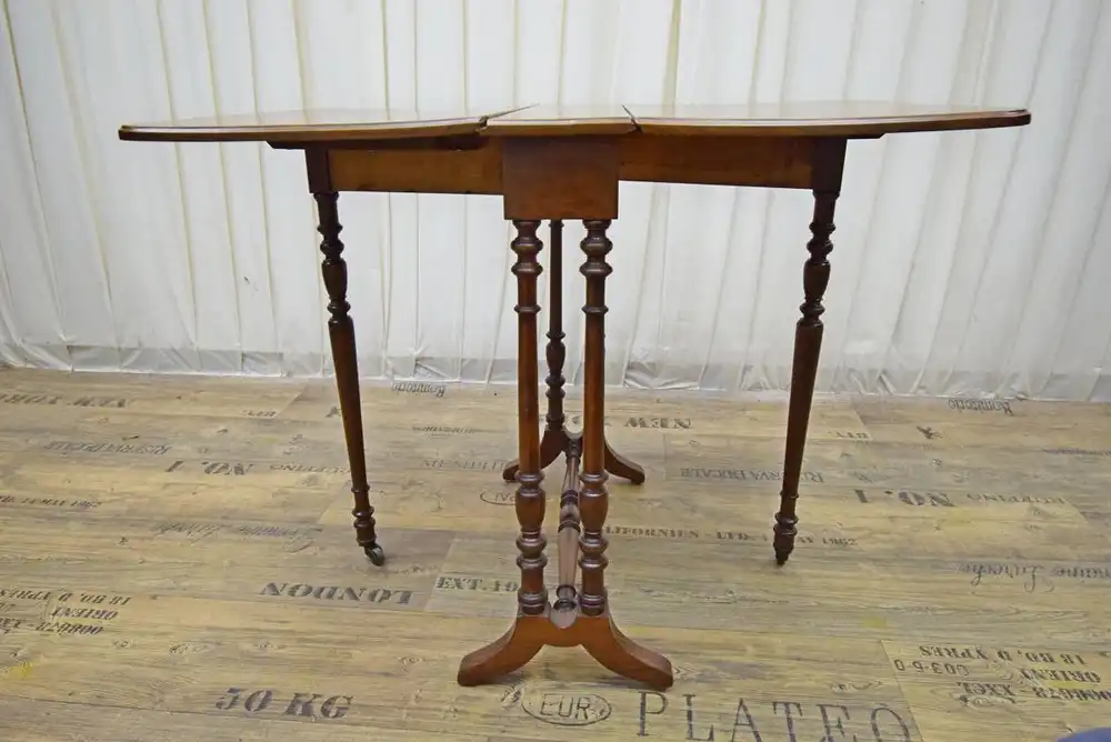 Klapptisch England um 1870 Mahagoni  4