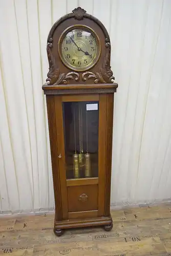 Standuhr  Jugendstil um 1920 Eiche 