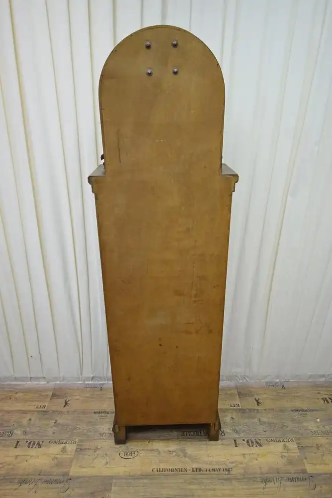 Standuhr  Jugendstil um 1920 Eiche  6