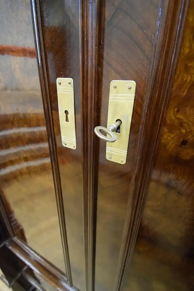 Kleiderschrank Gründerzeit um 1890 Mahagoni  5