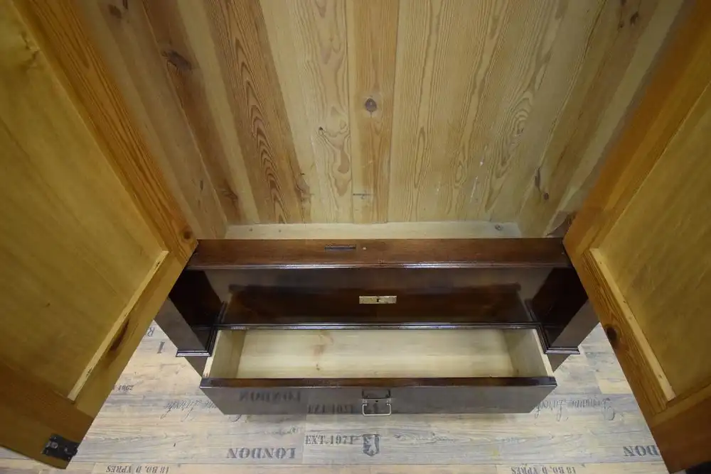 Kleiderschrank Gründerzeit um 1890 Mahagoni  6
