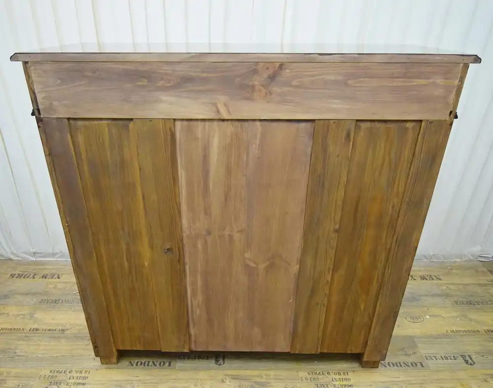 Wäscheschrank Gründerzeit um 1890 Mahagoni  7