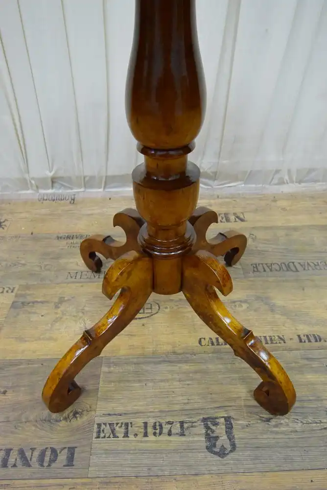 Salontisch Biedermeier um 1860 Mahagoni 5