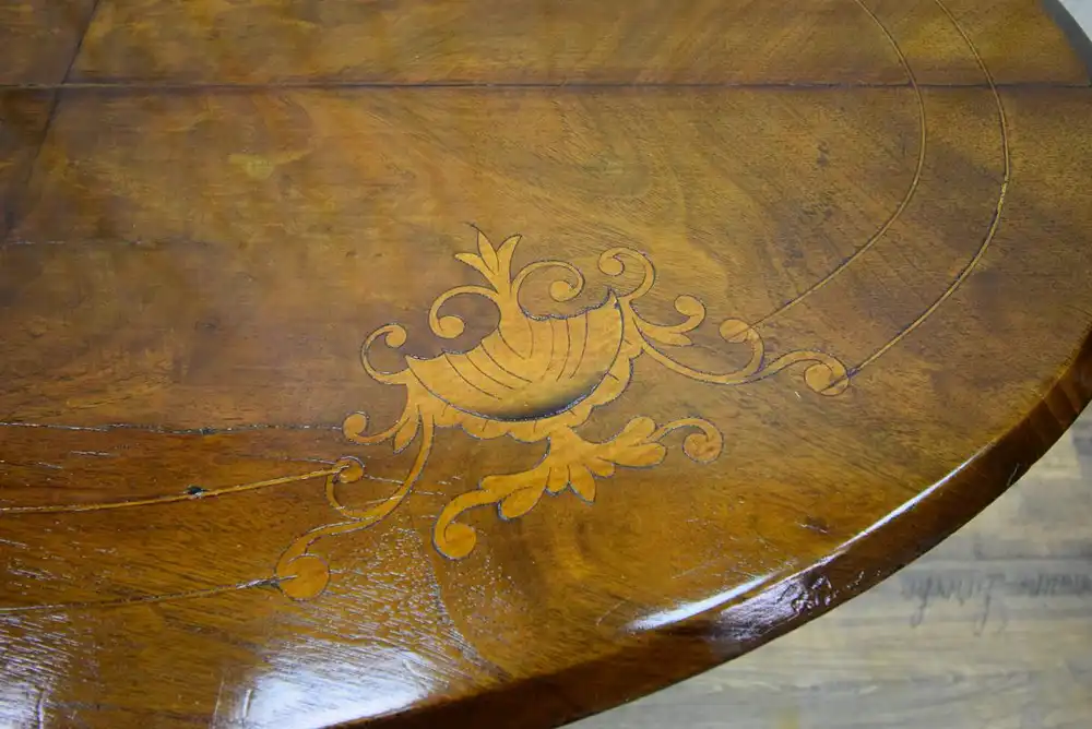 Salontisch Biedermeier um 1860 Mahagoni 7
