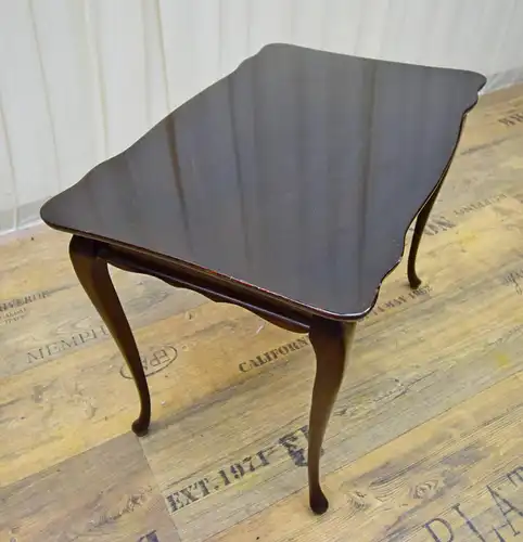 Beistelltisch Biedermeier um 1850 Mahagoni Schellack 