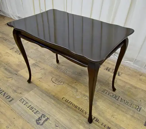 Beistelltisch Biedermeier um 1850 Mahagoni Schellack 