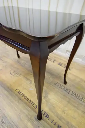 Beistelltisch Biedermeier um 1850 Mahagoni Schellack 