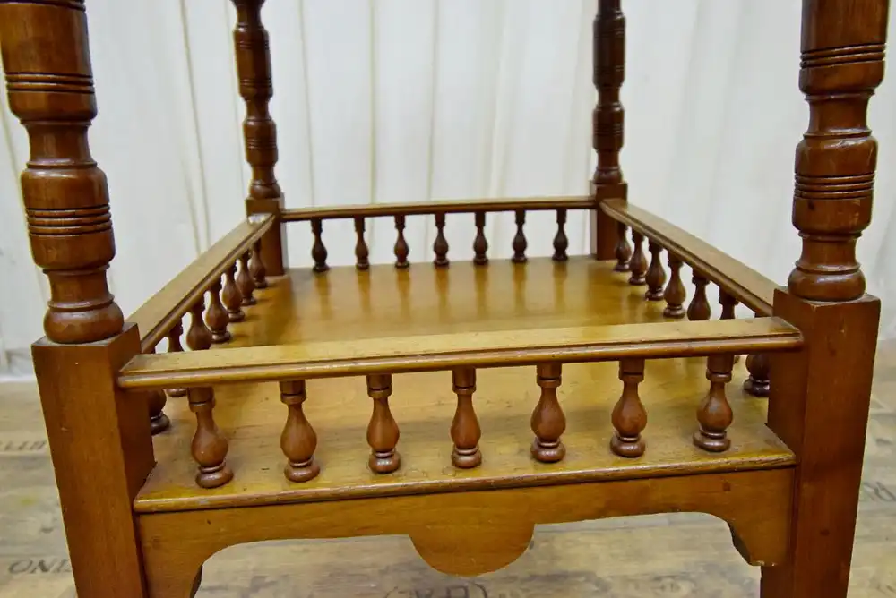 Beistelltisch Eiche um 1900 5