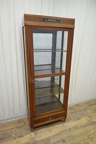 Vitrine  Englisch Empire Stil Eiche um 1920