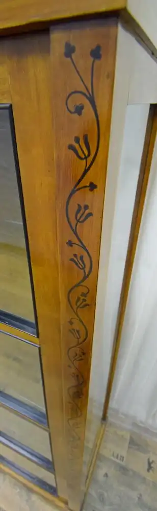 Vitrine Biedermeier Stil Düsseldorfer Möbelwerkstätten um 1920  2