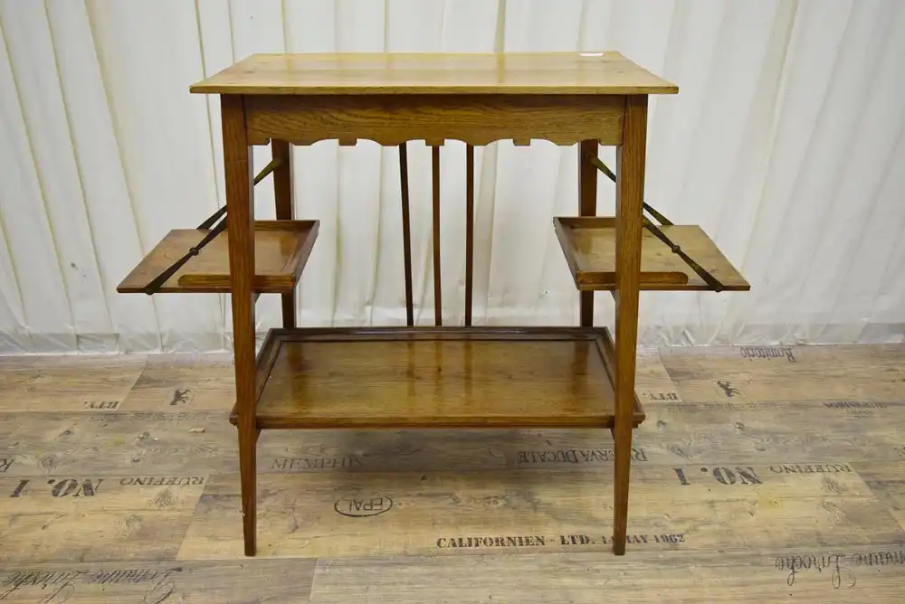 Beistelltisch Eiche Jugendstil um 1900 0