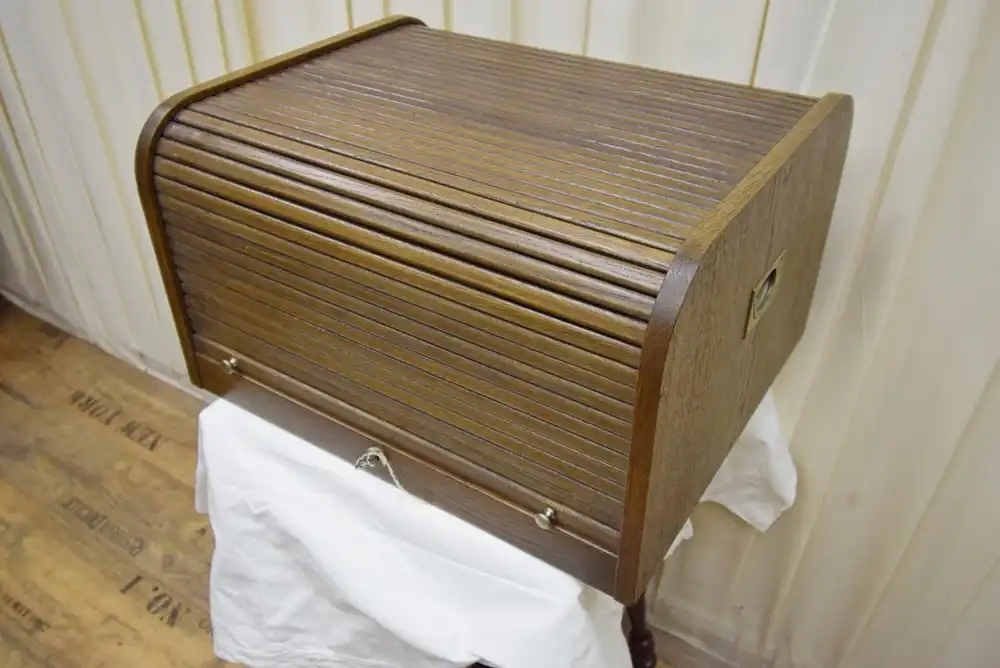 Schmuck oder Besteckkasten Eiche massiv um 1900  2