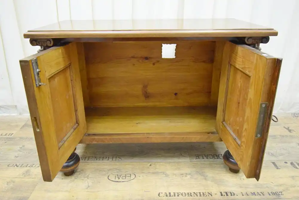 Konsole Biedermeier 1880/90 Mahagoni  4