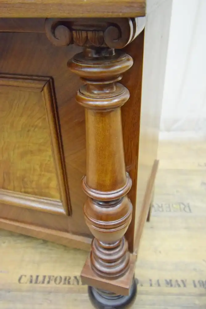 Konsole Biedermeier 1880/90 Mahagoni  7