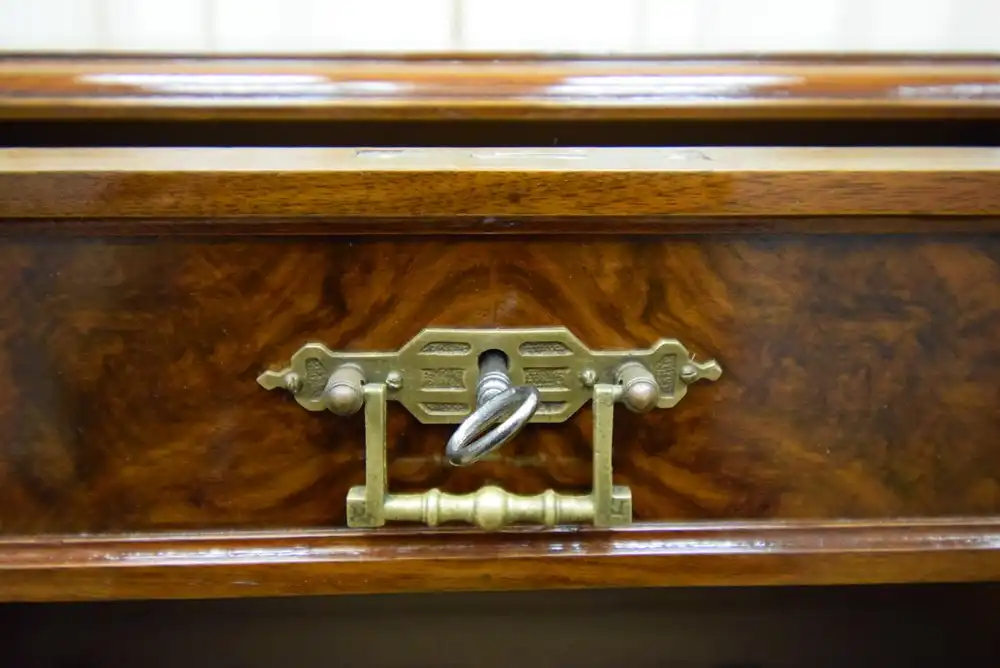 Vertiko Jugendstil 1890 Mahagoni Schellack  3