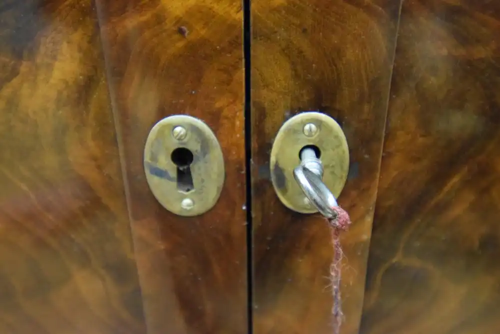 Kommode Spät Biedermeier 1840/50 Mahagoni Schellack  6