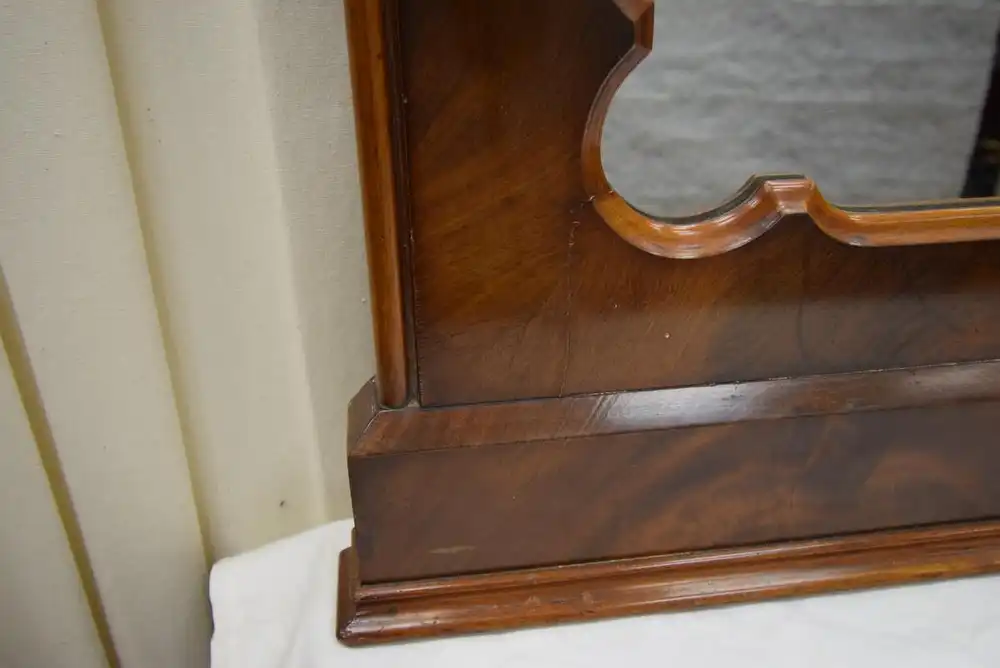 Wandspiegel Louis Philippe um 1860 Mahagoni Schellack  4