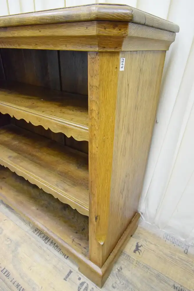 Bücherregal Barock um 1850 Eiche  7