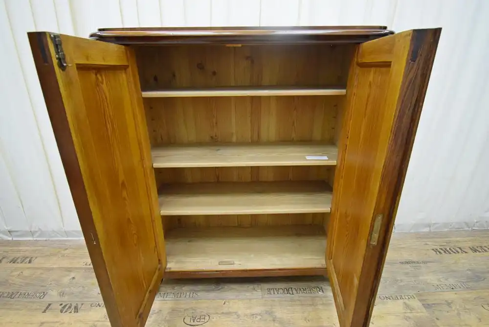 Kommode Biedermeier um 1850/60 Mahagoni Schellack  5
