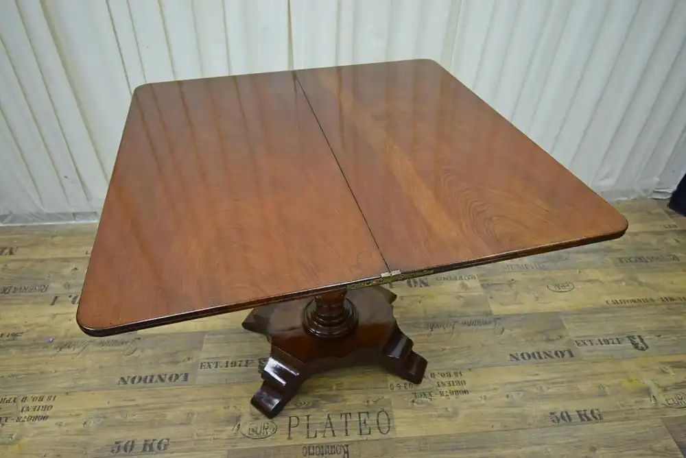 Klapptisch Biedermeier 1830/40 Mahagoni Schellack   1