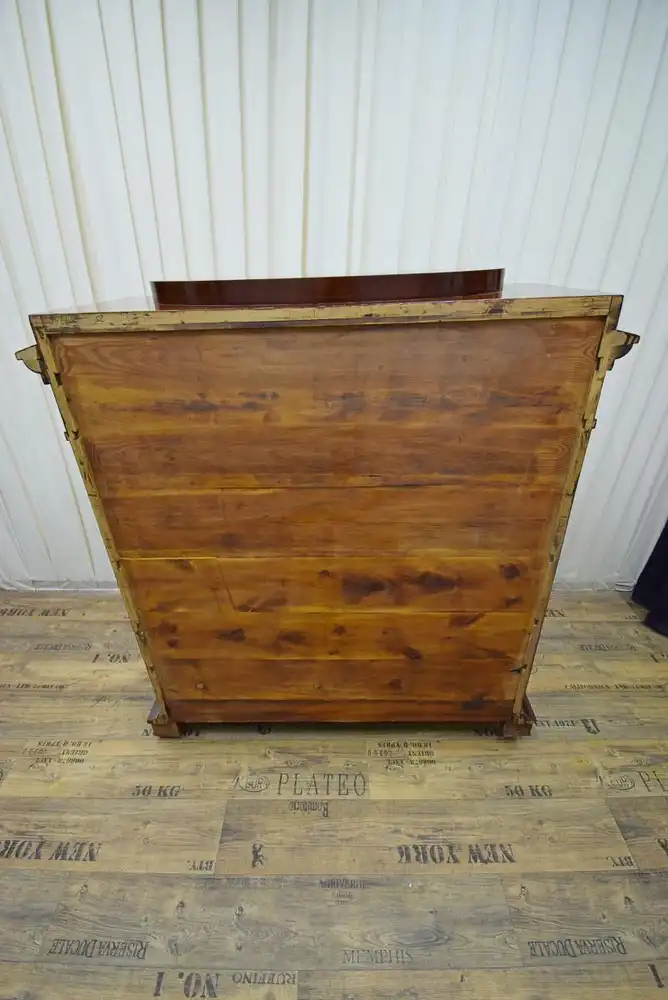Sekretär Biedermeier um 1820 Mahagoni Schellack  9