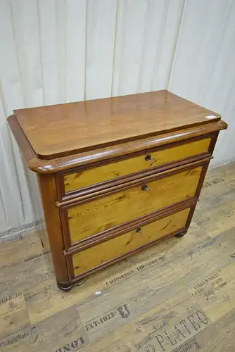 Kommode Biedermeier um 1840/50 Mahagoni/Kiefer 