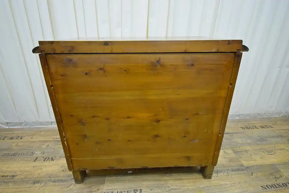 Kommode Biedermeier um 1840/50 Mahagoni/Kiefer  6
