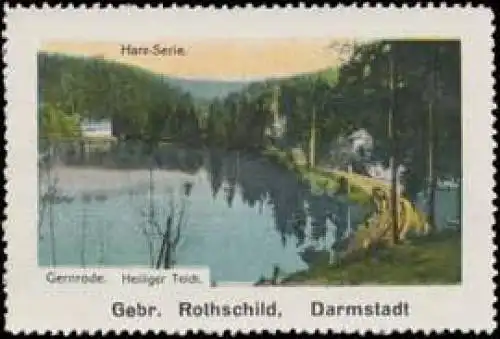 Gernrode Heiliger Teich