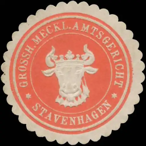 Gr. Meckl. Amtsgericht Stavenhagen