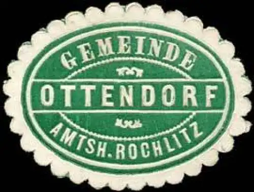 Gemeinde Ottendorf - Amtshauptmannschaft Rochlitz