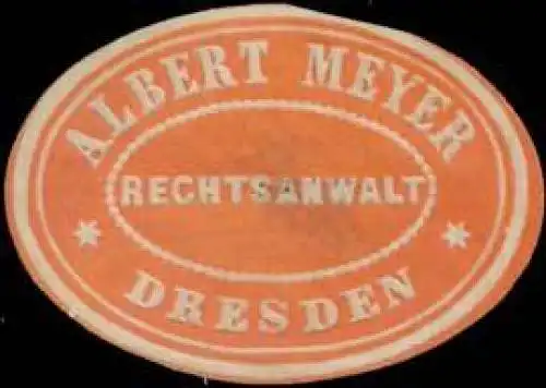 Rechtsanwalt Albert Meyer