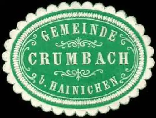 Gemeinde Crumbach bei Hainichen