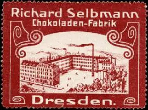 Richard Selbmann - Schokolade- Fabrikansicht