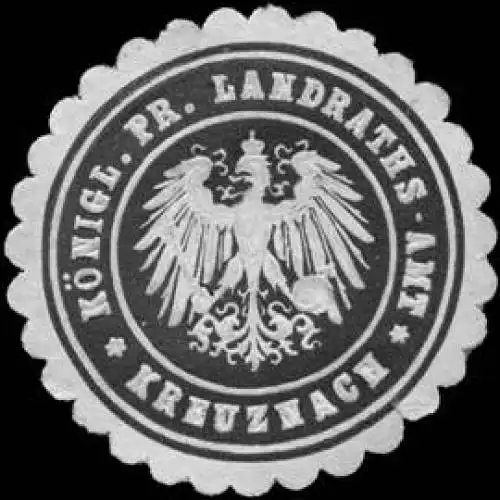 K. Pr. Landraths - Amt - Bad Kreuznach