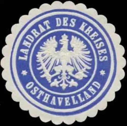 Landrat des Kreises Osthavelland - Nauen