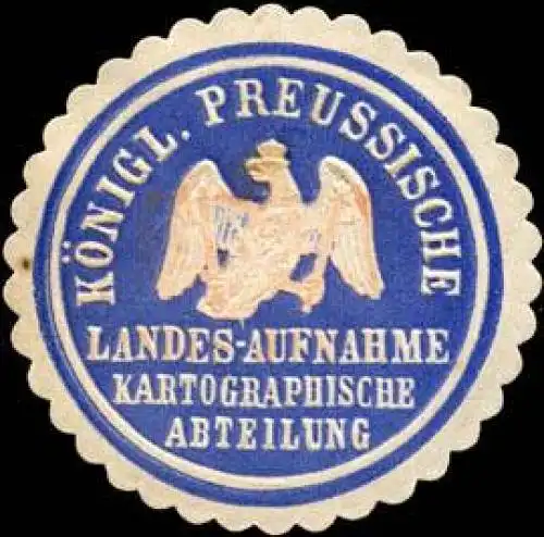 K. Pr. Landes - Aufnahme Kartographische Abteilung