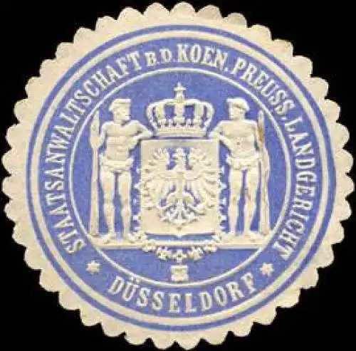 Staatsanwaltschaft bei dem Koeniglich Preussischen Landgericht - DÃ¼sseldorf