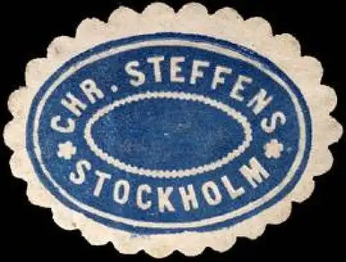 Chr. Steffens - Stockholm