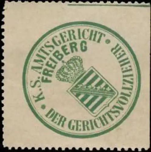 K.S. Amtsgericht Freiberg der Gerichtsvollzieher