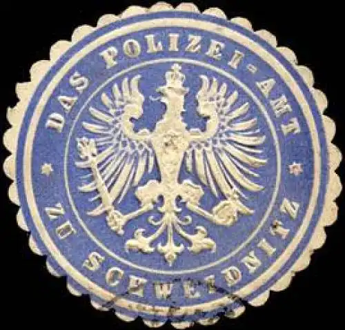 Das Polizei - Amt zu Schweidnitz