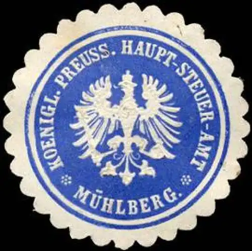 Koeniglich Preussische Haupt - Steuer - Amt - MÃ¼hlberg