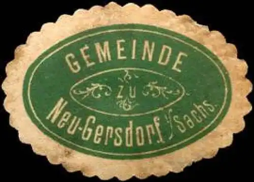 Gemeinde Neu - Gersdorf - Sachsen