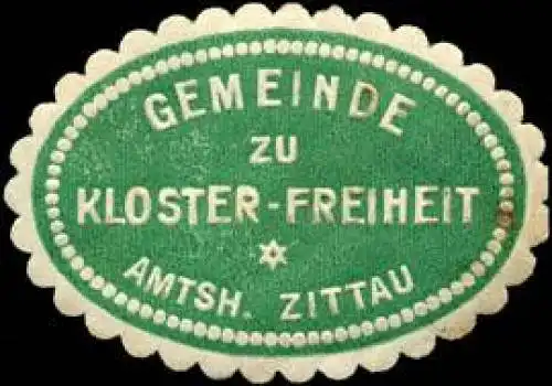Gemeinde zur Kloster - Freiheit - Amtsh. Zittau