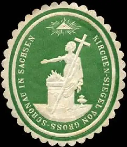 Kirchen - Siegel von Gross - SchÃ¶nau in Sachsen