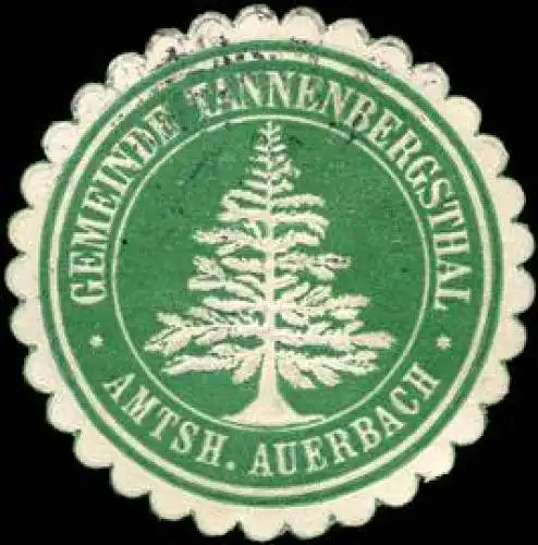 Gemeinde Tannenbergsthal - Amtsh. Auerbach