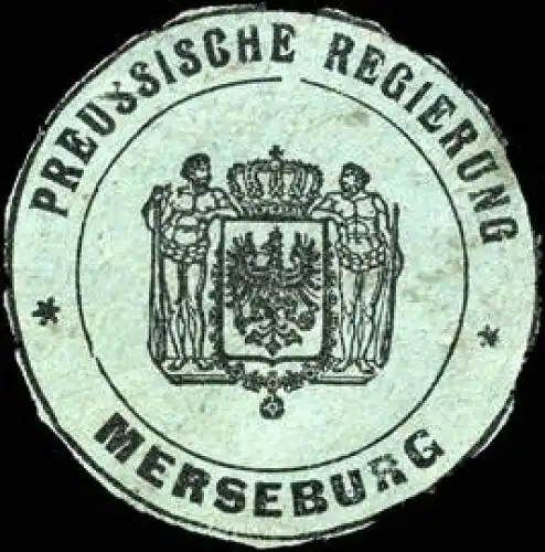 Preussische Regierung - Merseburg