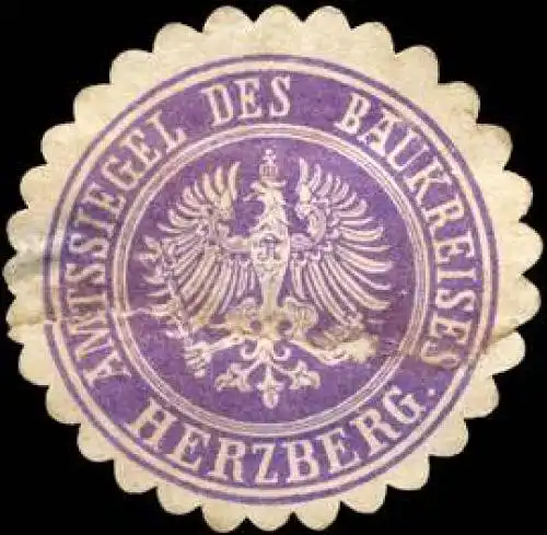 Amtssiegel des Baukreises - Herzberg