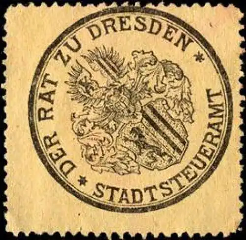 Der Rat zu Dresden - Stadtsteueramt