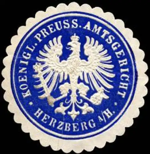 Koeniglich Preussisches Amtsgericht - Herzberg am Harz