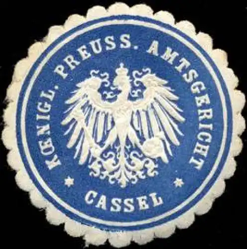 Koeniglich Preussisches Amtsgericht Cassel